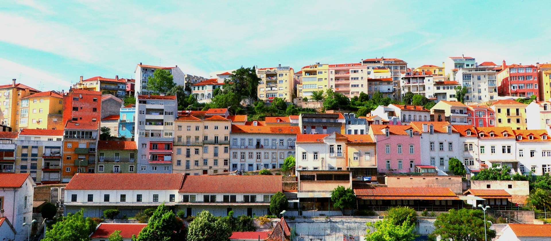 Uma vista de Coimbra.