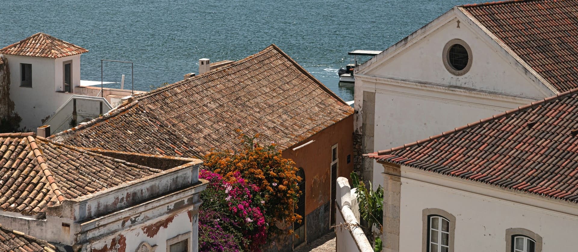 Uma vista de Faro.