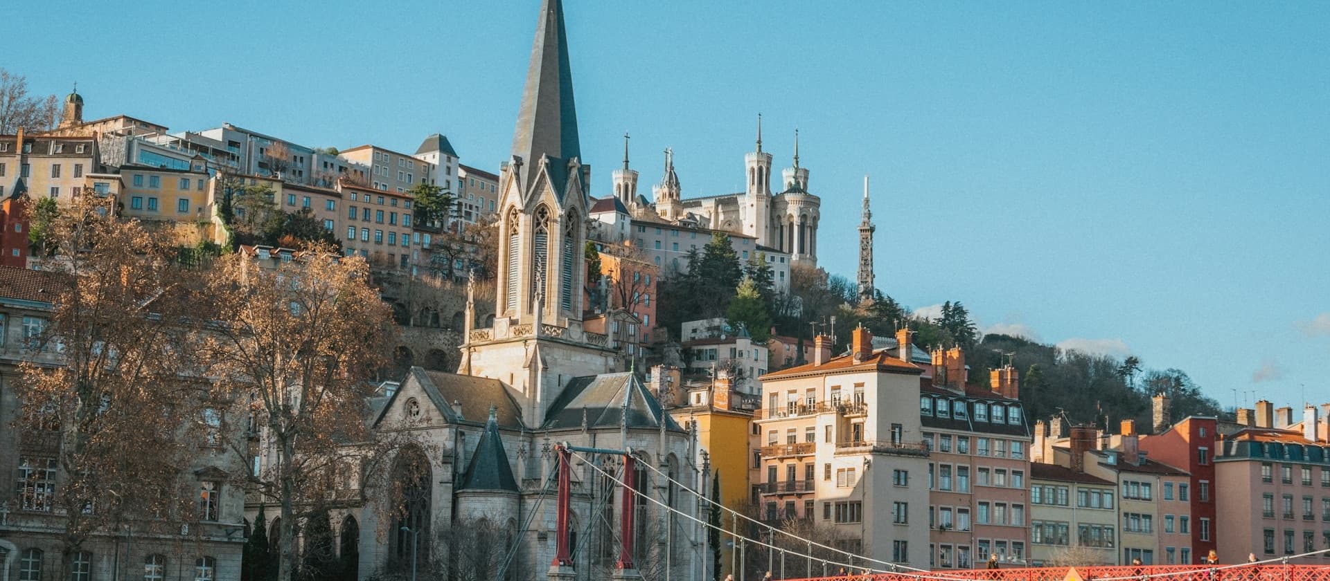 Une vue de Lyon.