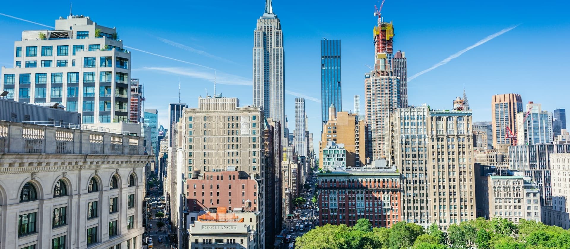 A view of New York.